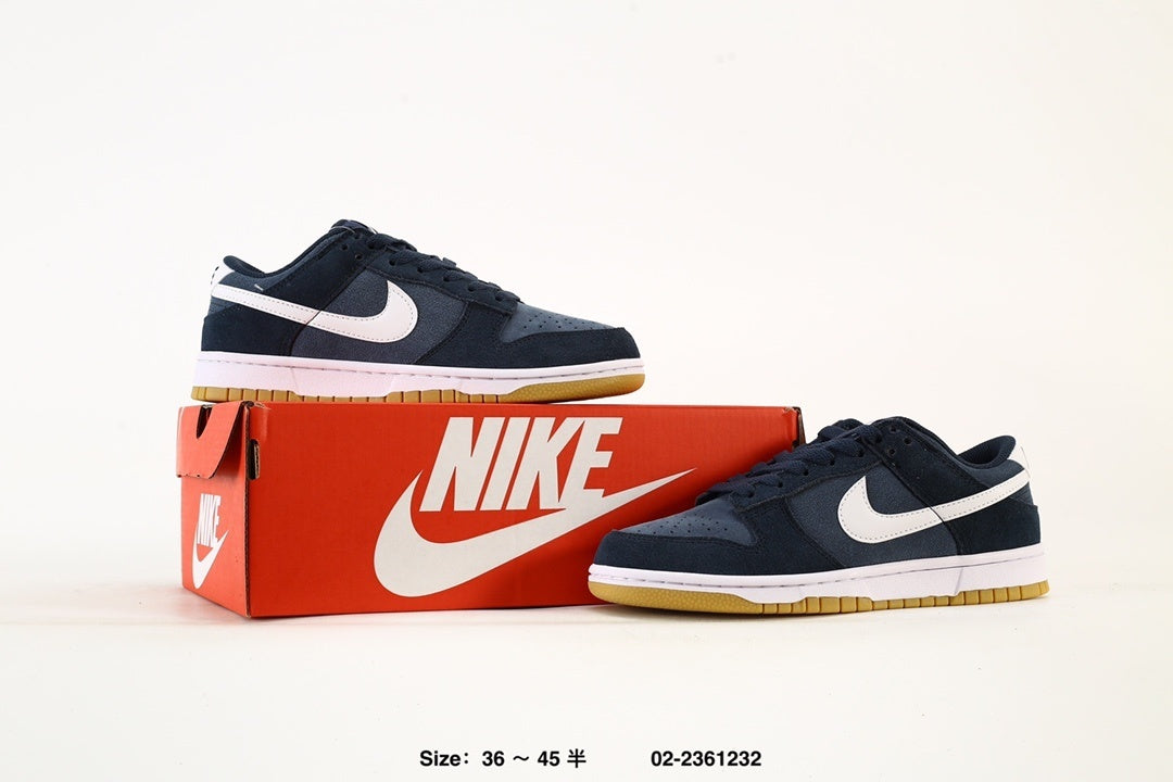 NIKE DUNK LOW RETRO SE "MONSOON BLUE - ARMOURY NAVY/MONSOON BLUE/GUM YELLOW/SUMMIT WHITE"