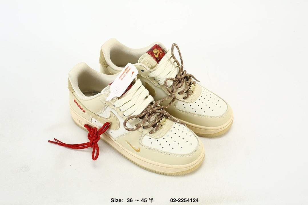 NIKE AIR FORCE 1 '07 LX "YEAR OF THE SNAKE" SNEAKERS