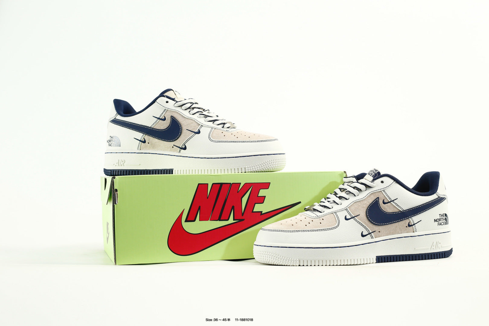 NIKE X THE NORTH FACE AIR FORCE 1