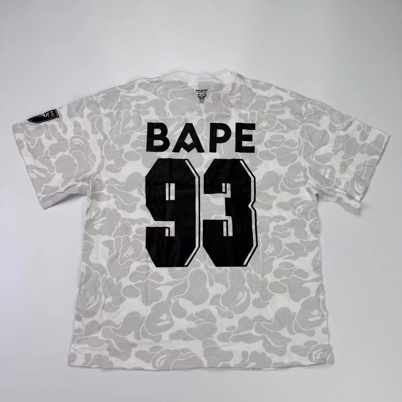 BAPE x INTER MIAMI CF CAMO TEE 'WHITE'