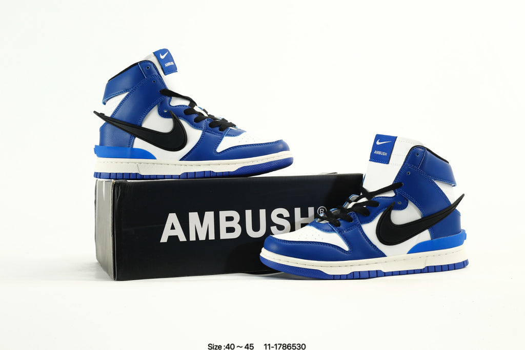 NIKE X AMBUSH DUNK HIGH SP "DEEP ROYAL" SNEAKERS