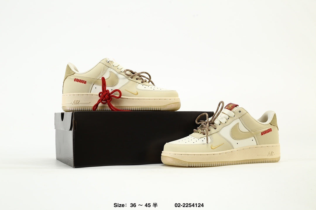 NIKE AIR FORCE 1 '07 LX "YEAR OF THE SNAKE" SNEAKERS