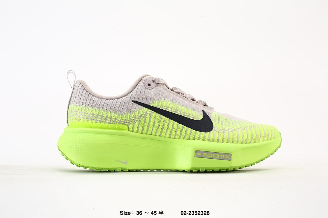 NIKE ZOOM X INVISIBLE 3 ROAD UNISEX RUNNING SHOE - GREEN