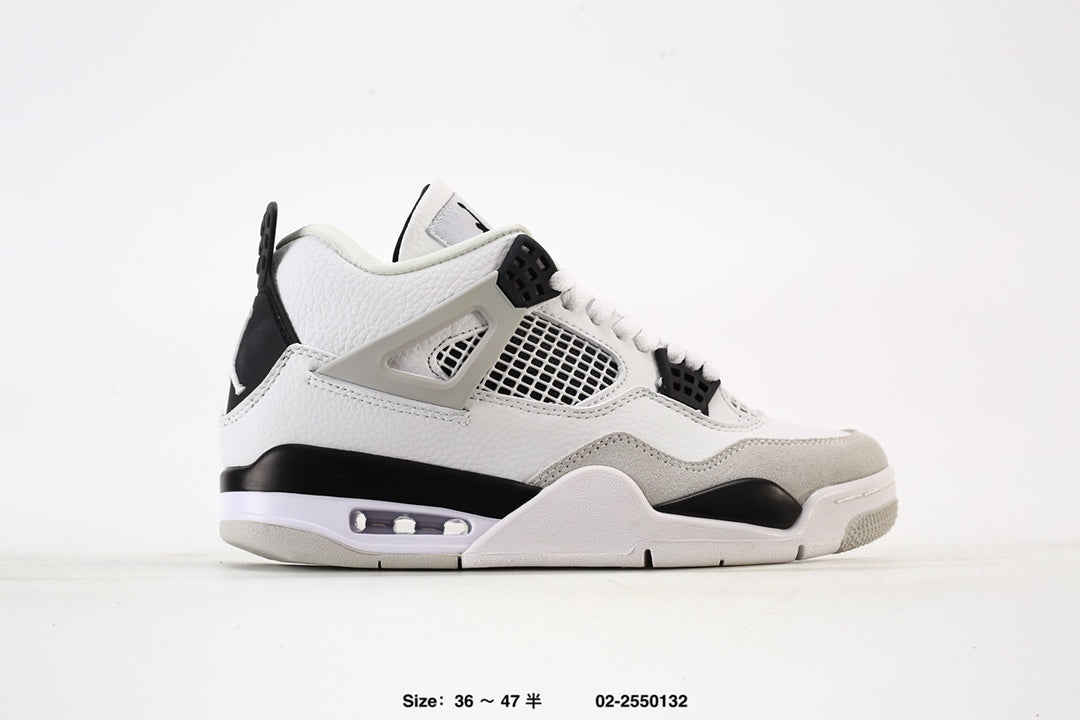 AIR JORDAN 4 RETRO "MILITARY BLACK" SNEAKERS