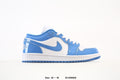 JORDAN 1 LOW SE "WHITE/LEGEND BLUE" SNEAKERS