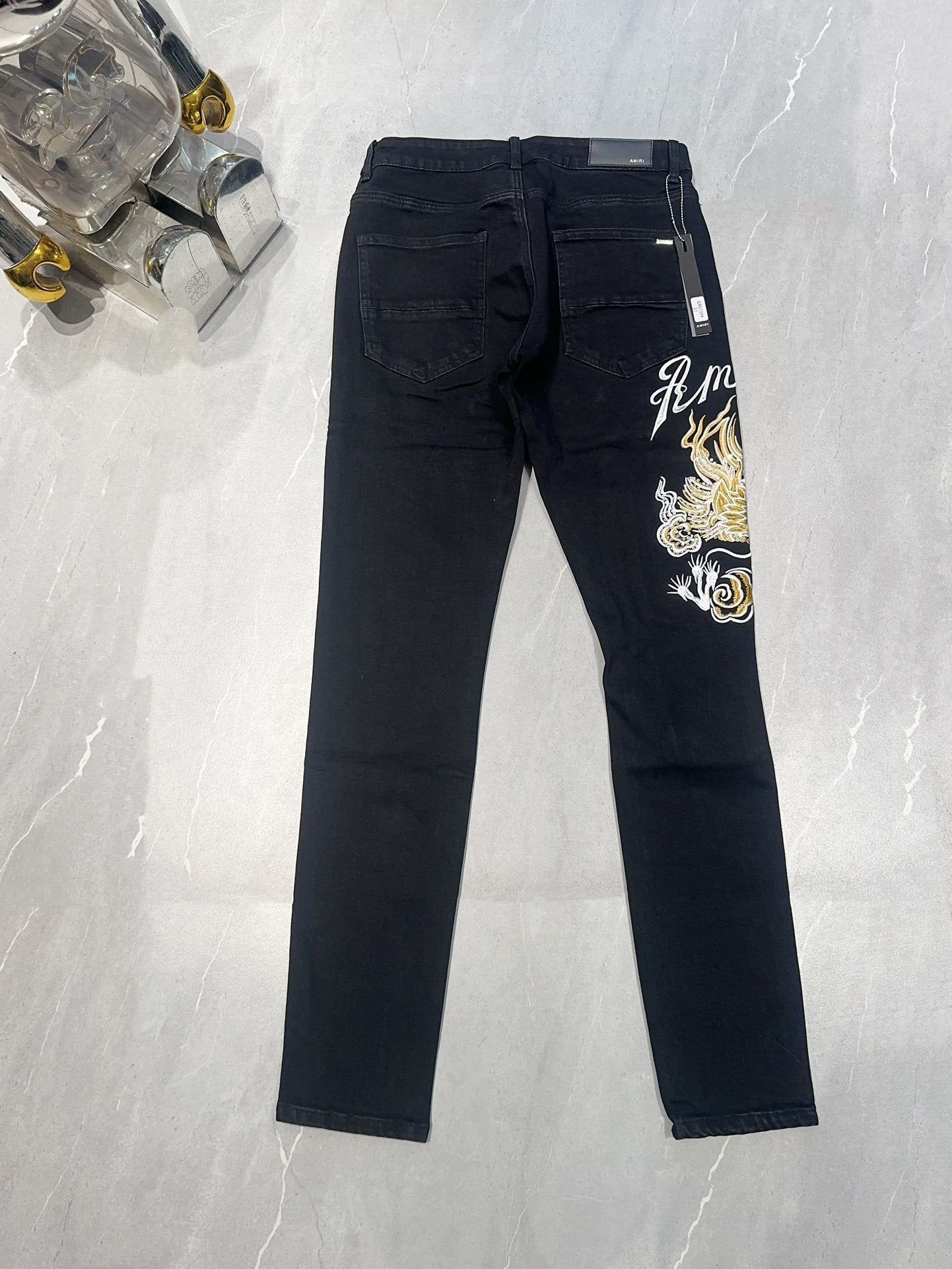 AMIRI DRAGON REPAIR SLIM JEAN