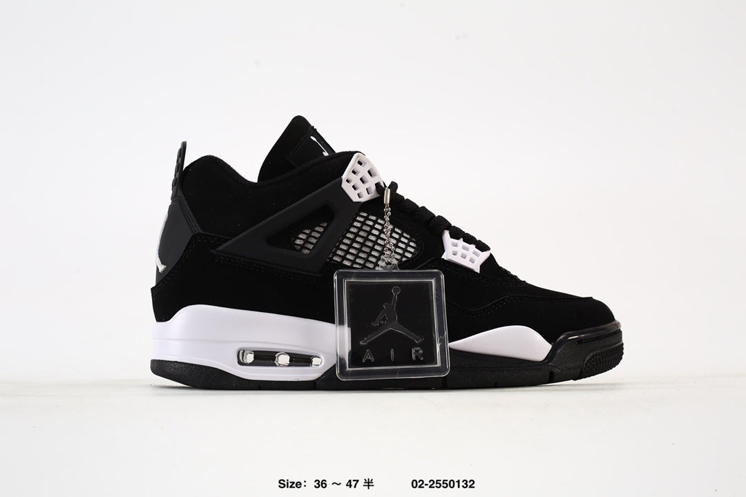 AIR JORDAN 4 RETRO "WHITE THUNDER" SNEAKERS