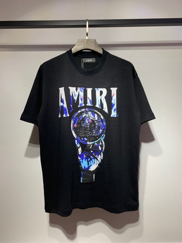 AMIRI CRYSTAL BALL PRINTED COTTON-JERSEY T-SHIRT