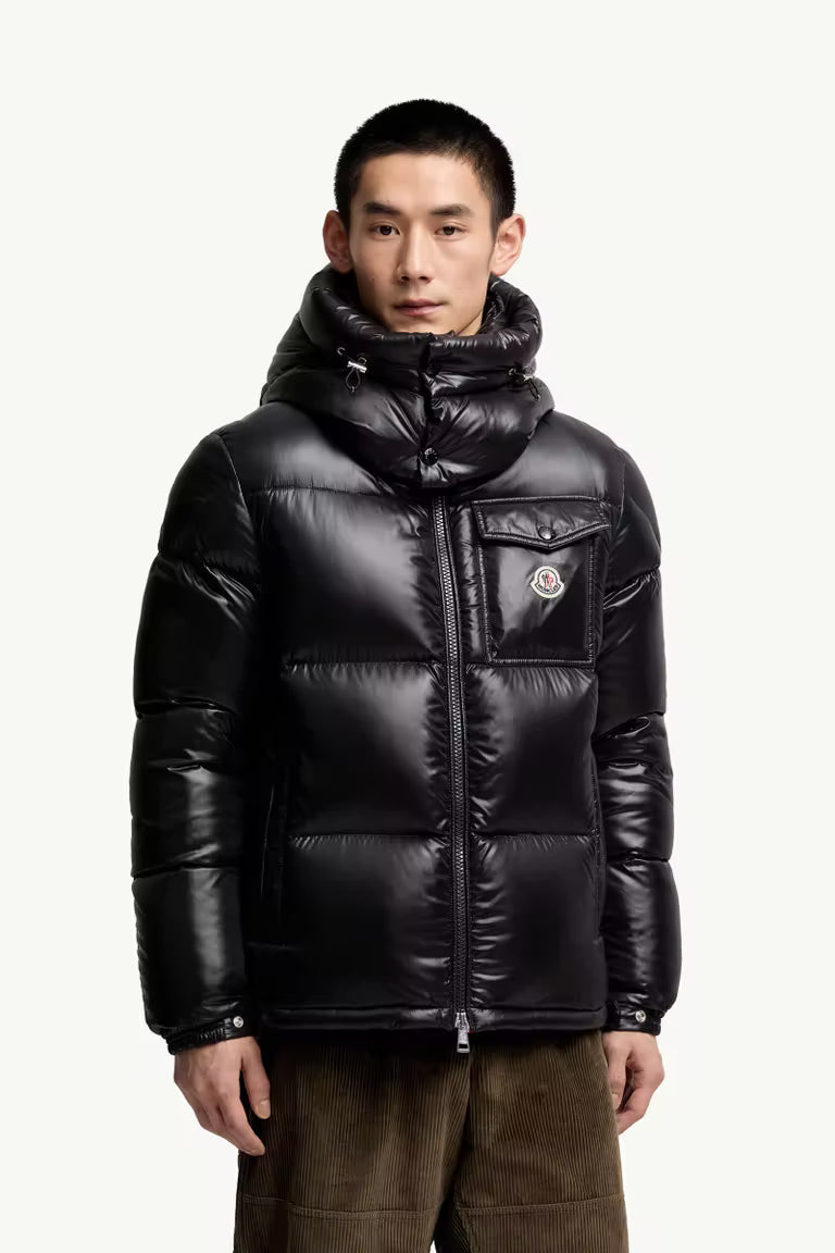 MONCLER MONTBELIARD HOODED SHORT DOWN JACKET