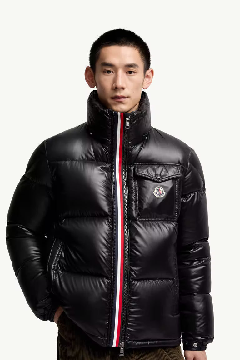 MONCLER MONTBELIARD HOODED SHORT DOWN JACKET